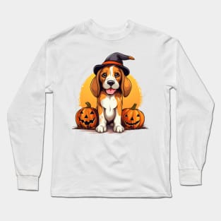 Halloween Beagle Dog #3 Long Sleeve T-Shirt